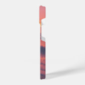 Coque Pour iPhone 14 coucher de soleil pixélisé (Côté gauche)