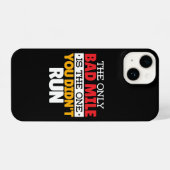 Coque Pour iPhone 14 Coureur - Drôle Mille Mille À Courir Citation (Verso Horizontal)