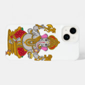 Coque Pour iPhone 14 Couverture téléphonique Lord Ganesha (Verso Horizontal)