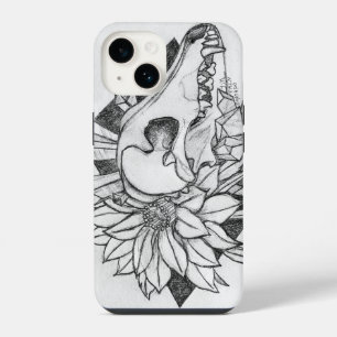 Coque Pour iPhone 14 Coyote de cristal