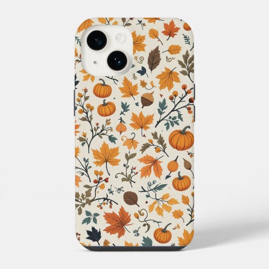 Coque Pour iPhone 14 Cozy Autumn Phone Cover (Verso)