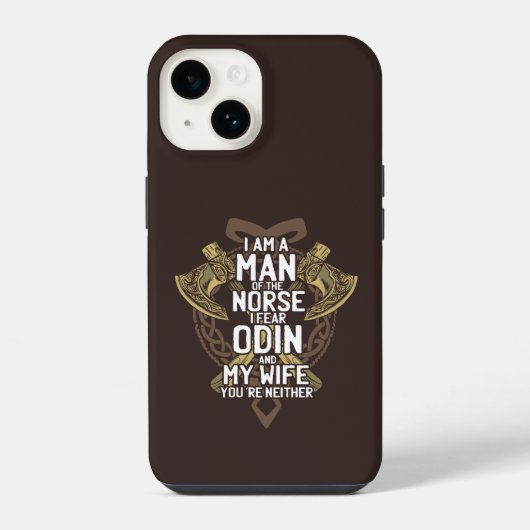 Coque Pour iPhone 14 Craindre Odin  (Verso)