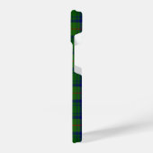 Coque Pour iPhone 14 Cranstoun tartan vert bleu plaid (Côté gauche)