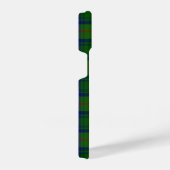 Coque Pour iPhone 14 Cranstoun tartan vert bleu plaid (Côté droit)