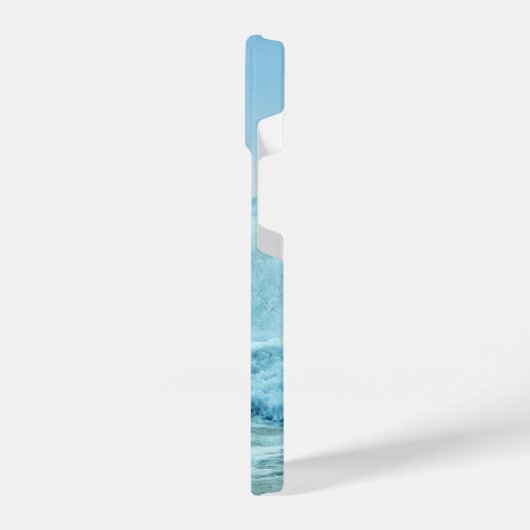 Coque Pour iPhone 14 Crashing on Beach (Côté gauche)