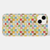Coque Pour iPhone 14 CRAZY QUILT iPhone 14 Coque (Verso (horizontal))