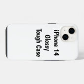 Coque Pour iPhone 14 Créez Votre Propre (Verso Horizontal)
