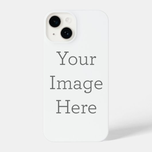 iPhone 14 Mince Case, Brillante (Verso)