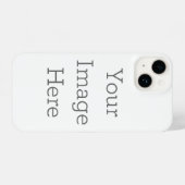 iPhone 14 Mince Case, Brillante (Verso Horizontal)