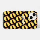 Coque Pour iPhone 14 Crevettes frites (Verso Horizontal)