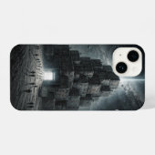 Coque Pour iPhone 14 Cube tower (Verso Horizontal)