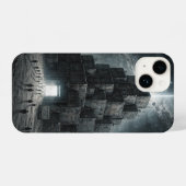 Coque Pour iPhone 14 cube tower (Verso Horizontal)