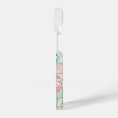 Coque Pour iPhone 14 Custom Kids Artwork, deux mignonnes souris, fleurs (Côté gauche)