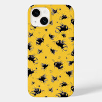 Cute Bee iPhone 14 Coque | Cadeau d'anniversaire p