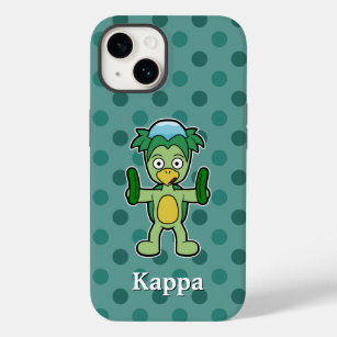 Coque Pour iPhone 14 Cute Kappa avec concombres