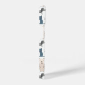 Coque Pour iPhone 14 Cute Pastel Baby Motif animal (Côté droit)