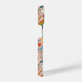 Coque Pour iPhone 14 Cute Rainbow Doodle Pattern (Côté droit)