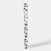 Coque Pour iPhone 14 Dalmatie Print Name Coque-Mate coque iphone (Verso / Gauche)