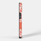 Coque Pour iPhone 14 Damask orange emberglow nom iphone (Côté droit)