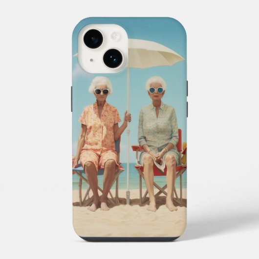 Coque Pour iPhone 14 Dames de Marbella (Verso)
