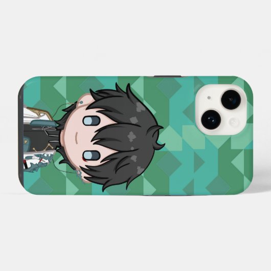 Coque Pour iPhone 14 Dan Heng (Verso Horizontal)