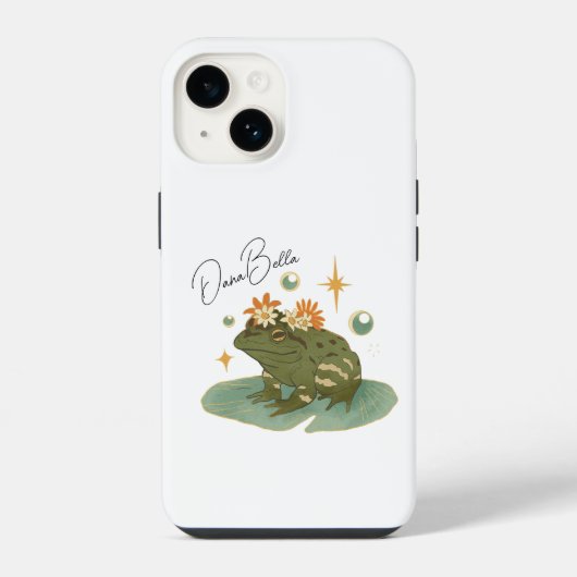 Coque Pour iPhone 14 DanaBella la grenouille (Verso)