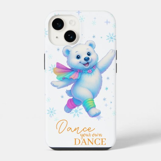 Coque Pour iPhone 14 Dance your own Dance Phone Case (Verso)
