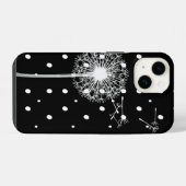 Coque Pour iPhone 14 Dandelion Sur Pois (Verso Horizontal)