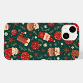 Coque Pour iPhone 14 Décor de Noël iPhone 14 coque (Verso (horizontal))