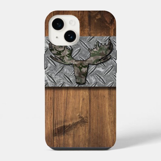 Coque Pour iPhone 14 Deer Hunter (Verso)