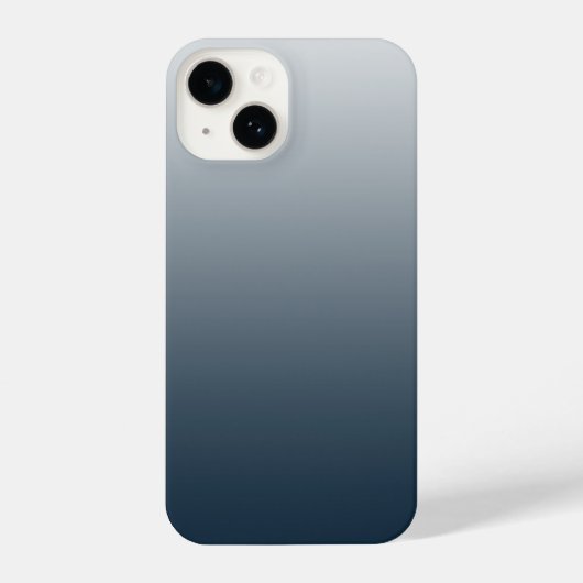Coque Pour iPhone 14 Dégradé bleu (Verso)