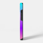 Coque Pour iPhone 14 Dégradé bleu violet  (Côté gauche)