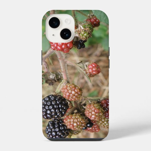 Coque Pour iPhone 14 Délice de mûres (Verso)