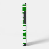 Coque Pour iPhone 14 Dépouiller Pierre pour Payer Pual Green Pattern (Côté gauche)