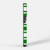 Coque Pour iPhone 14 Dépouiller Pierre pour Payer Pual Green Pattern (Côté droit)
