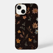 Coque Pour iPhone 14 Design de fleurs romantique (Verso)