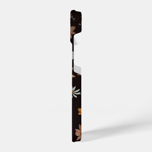 Coque Pour iPhone 14 Design de fleurs romantique (Côté gauche)