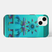 Coque Pour iPhone 14 Deux Kokopelli #41 (Verso Horizontal)