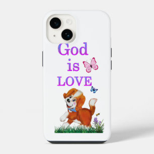 Coque Pour iPhone 14 Dieu est Amour