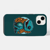 Coque Pour iPhone 14 Dinosaure Bébé mignon (Verso Horizontal)