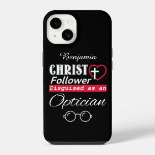 Coque Pour iPhone 14 Disciple du Christ déguisé en opticien chrétien