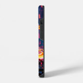 Coque Pour iPhone 14 DJ squelette (Côté gauche)