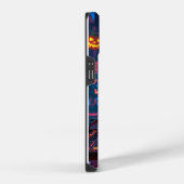 Coque Pour iPhone 14 DJ squelette (Côté droit)
