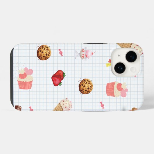 Coque Pour iPhone 14 doux (Verso Horizontal)