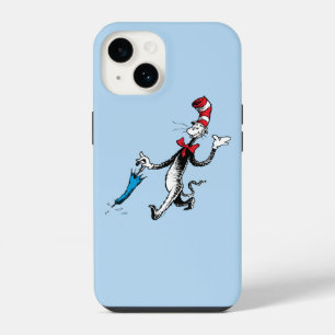 Coque Pour iPhone 14 Dr. Seuss Le Chat Chapeauté Marche au Parasol