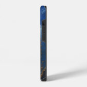 Coque Pour iPhone 14 🐉 Dragon à l'échelle de la tempête (Côté gauche)