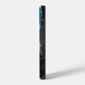 Coque Pour iPhone 14 Dragon de forêt (Côté gauche)