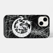 Coque Pour iPhone 14 Dragon soufflant du feu  (Verso Horizontal)