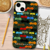 Coque Pour iPhone 14 Dragons Vol en Fantaisie Verte
