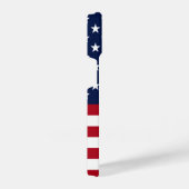 Coque Pour iPhone 14 Drapeau américain (Côté droit)